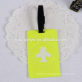 Hot sale colorful novelty plane luggage tag